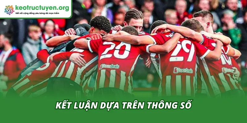 Dữ liệu sau trận hé lộ cán cân thực lực rõ ràng
